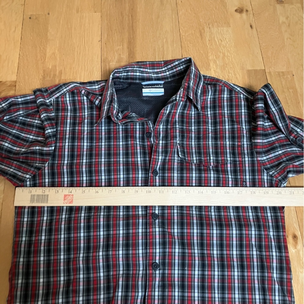 Columbia Omni-Wick Long-Sleeve Plaid Shirt - Picture 9 of 10